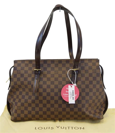 lv chelsea damier ebene price|Damier Ebene canvas handbags.